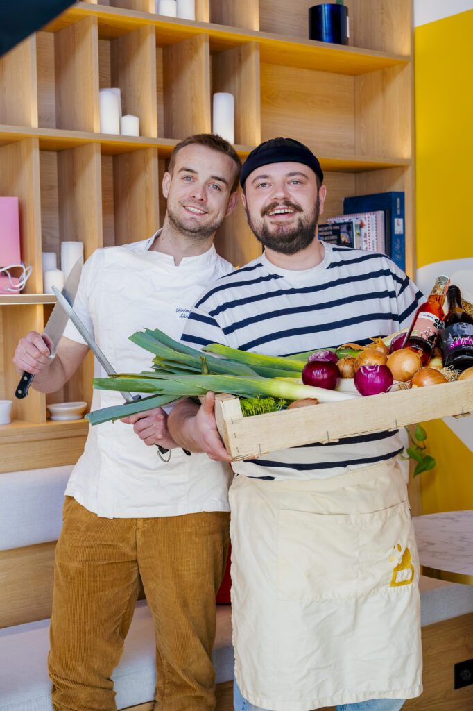 Jérémy et Louis du restaurant Béguin